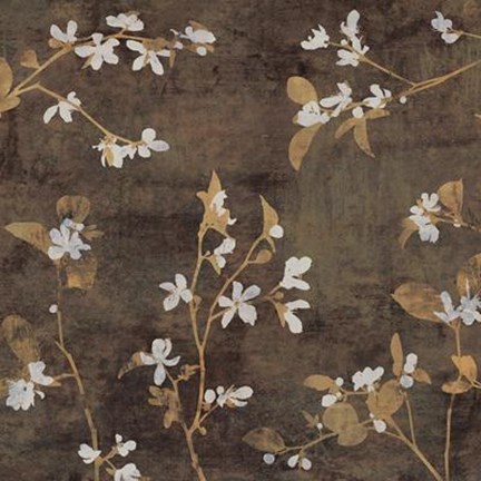 Framed Blossoms II Print