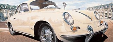 Framed Sport White Print