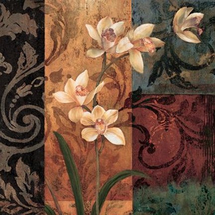 Framed Opulent II Print