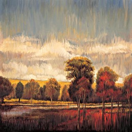 Framed Quiet River I Print