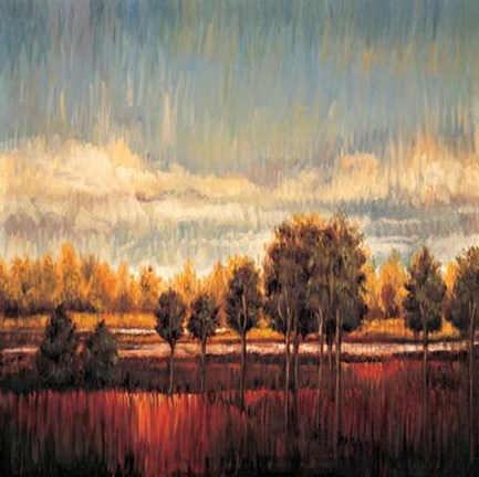 Framed Quiet River II Print