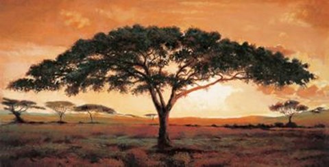 Framed Memories Of Masai Mara Print