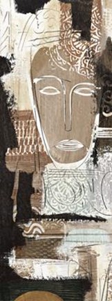 Framed Ethnic Panel I Print