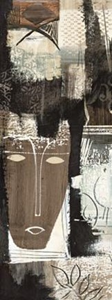 Framed Ethnic Panel II Print