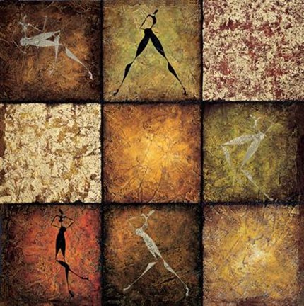 Framed L&#39;anima Di Fronte I Print