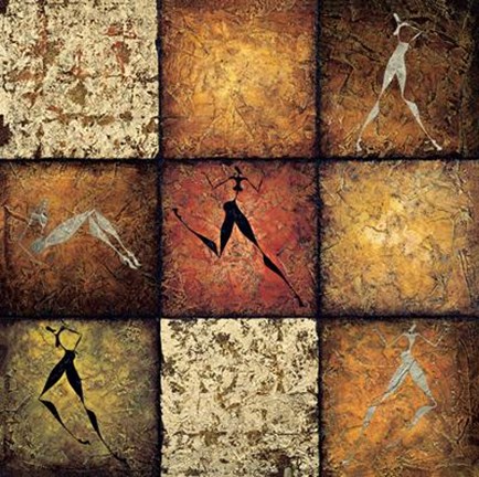 Framed L&#39;anima Di Fronte II Print