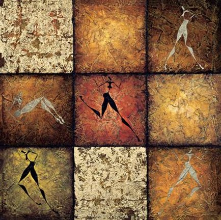 Framed L&#39;anima Di Fronte II Print