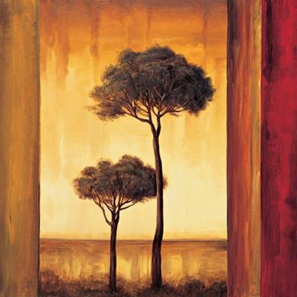 Framed Entrancing I Print