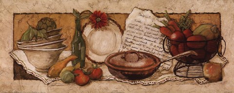 Framed Passion For Cooking II Print