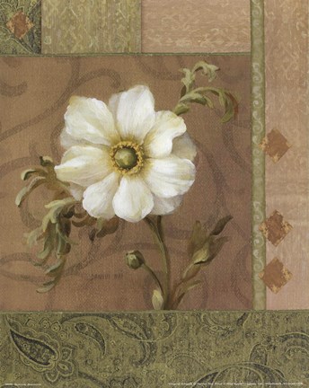 Framed Summer Anemone Print