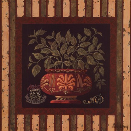 Framed Sweet Basil Print