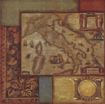 Framed Renaissance I - CS Print