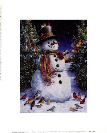 Framed Feathered Friends Print