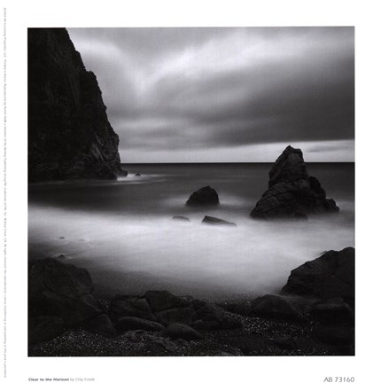 Framed Clear To The Horizon Print