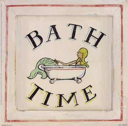 Framed Bathtime II Print