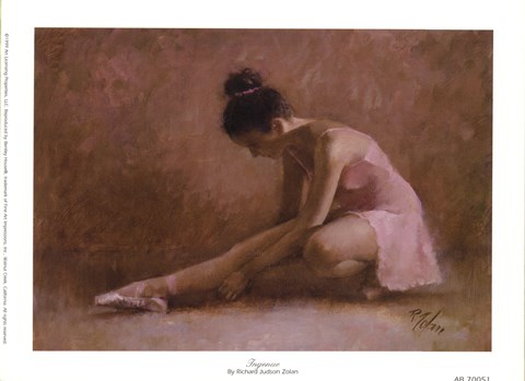 Framed Ingenue Print