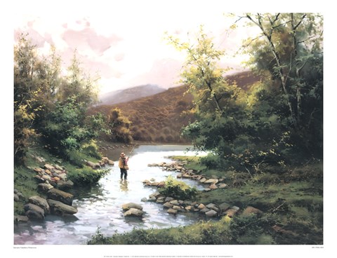 Framed Fisherman Print