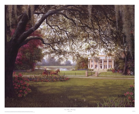 Framed One Fine Morning Print