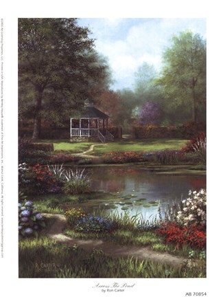 Framed Across The Pond Print