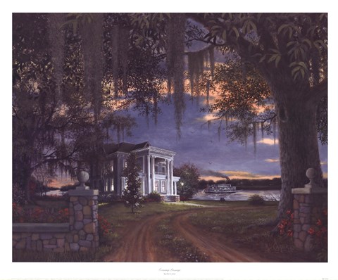 Framed Evening Passage Print