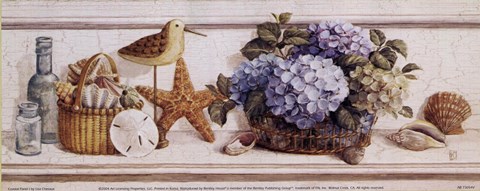 Framed Coastal Panel I Print