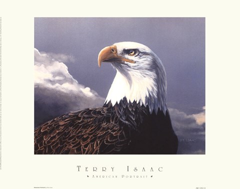 Framed American Portrait Print