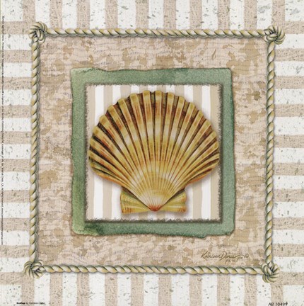 Framed Scallop Print