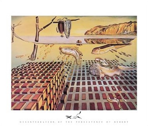 The Disintegration of the Persistence of Memory, c.1954 Wall Poster by ...