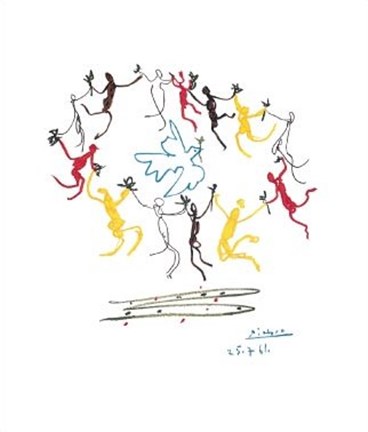 Framed Dance Of Youth Print