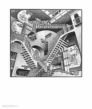 Framed Relativity Print