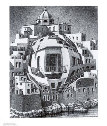 Framed Balcony Print