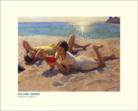 Framed On The Sands Print