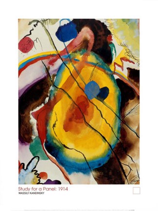 Framed Study For A Panel Print