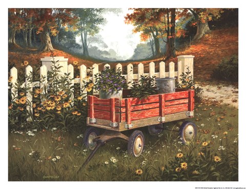 Framed Welcome Wagon Print