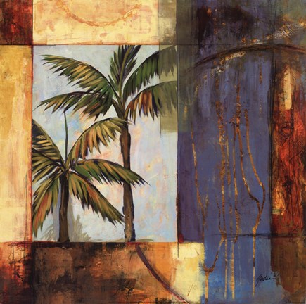 Framed Tropic Study II Print