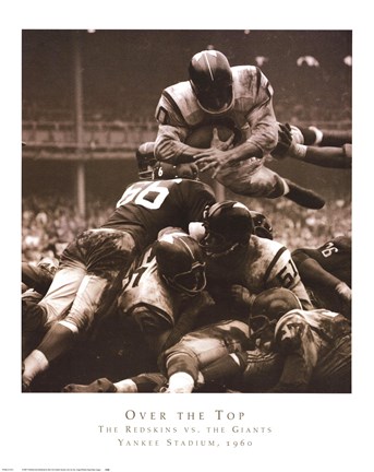 Framed Over the Top Print