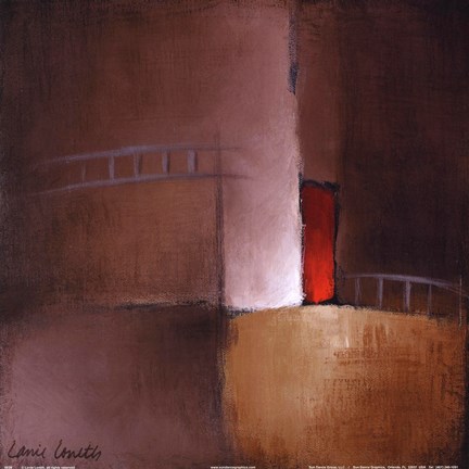 Framed Chocolate Square II Print