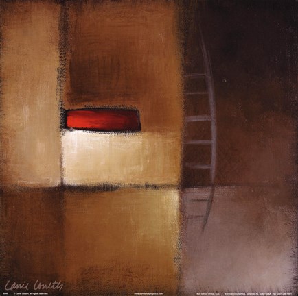 Framed Chocolate Square III Print