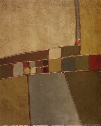 Framed Terra Verde II Print