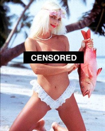 Framed Ilona Staller Print