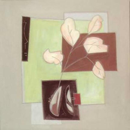 Framed Layered Effects I Print