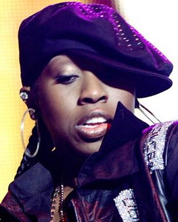 Framed Missy Elliott Print