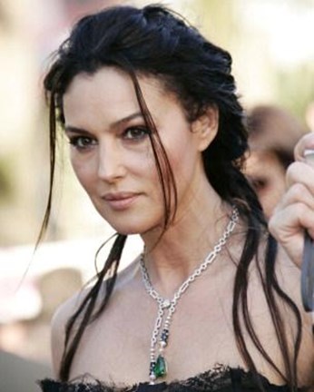 Framed Monica Bellucci Print