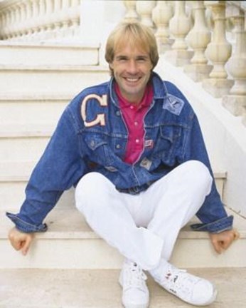 Framed Richard Clayderman Print