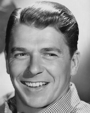 Framed Ronald Reagan Print