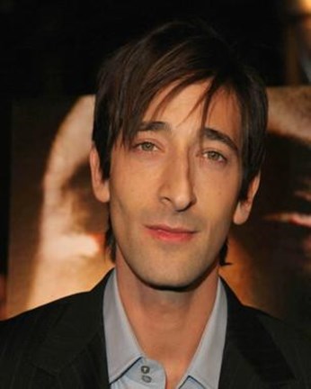 Framed Adrien Brody Print