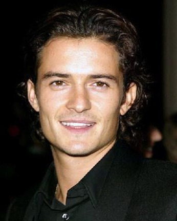 Framed Orlando Bloom Print