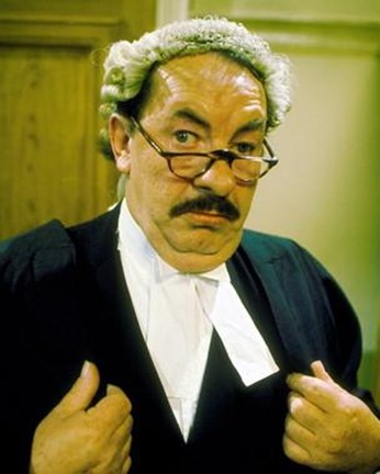 Framed Rumpole of the Bailey Print