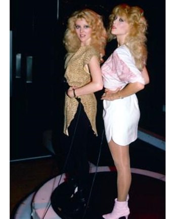 Framed Audrey Landers and Judy Landers Print