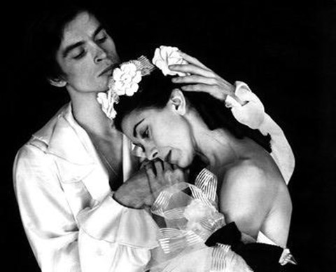 Framed Dame Margot Fontaine and Rudolph Nureyev Print